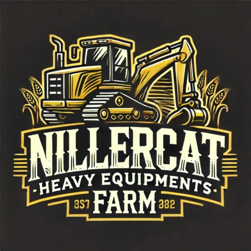 Nillercat Heavy Equipments Farm Logo